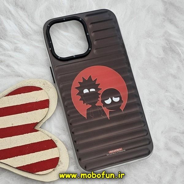 قاب گوشی iPhone 14 Pro Max آیفون طرح RICK AND MORTY ضد ضربه هولوگرامی یانگ کیت Unique Case کد 220